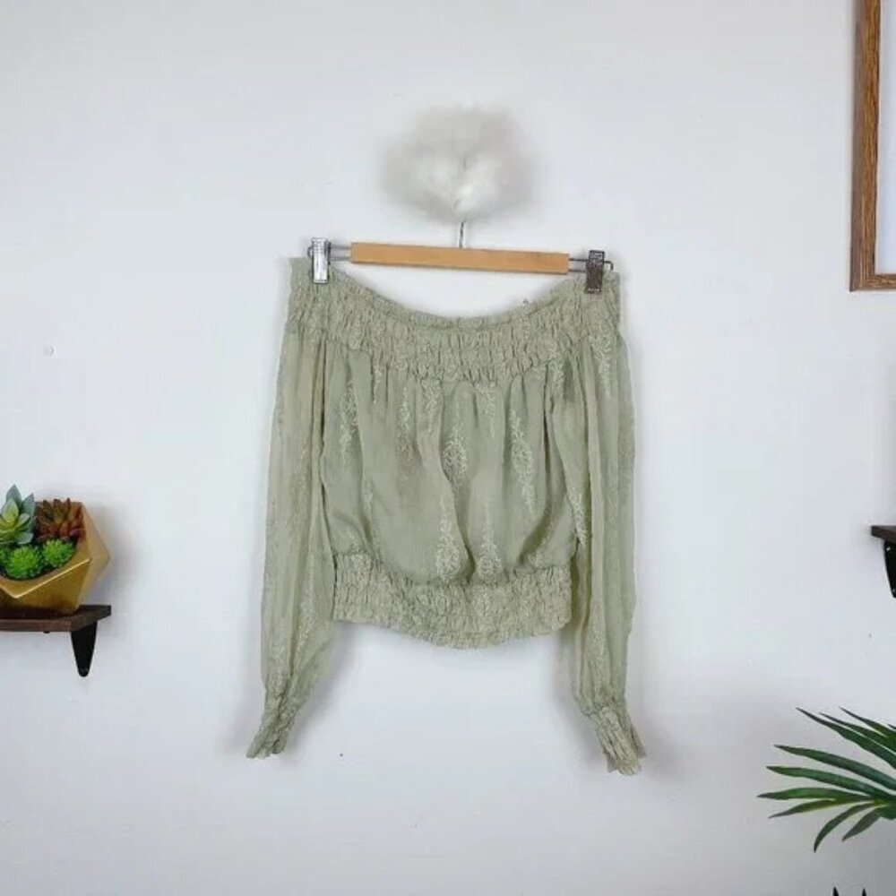 ASTR The Label Normandie Top Light Sage